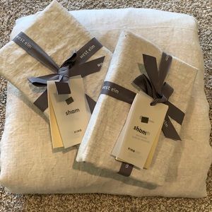 West Elm King/Cal King Duvet Cover